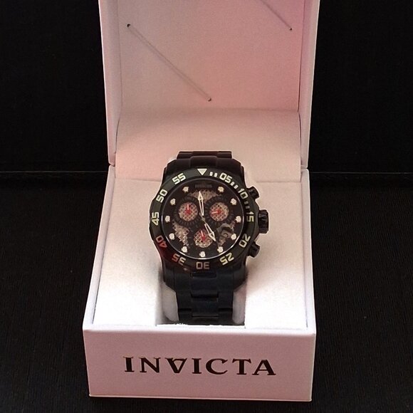 Invicta Pro Diver Chronograph Watch Master of the Oceans Model No. 19838 - Picture 1 of 8